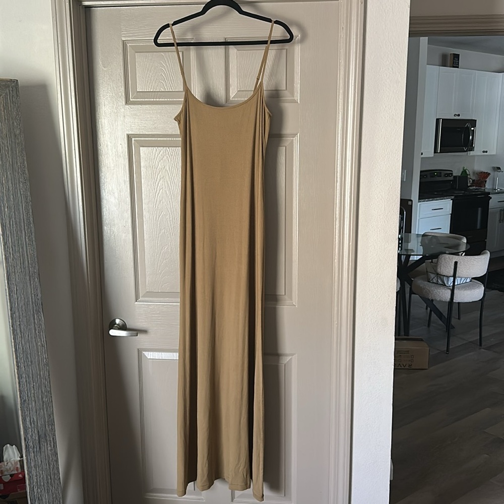 SKIMS | Soft Lounge Long Slip Dress - Picture 4 of 8